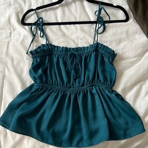 Satin tank top from F21